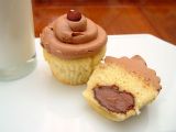 Vice: Nutella Filled Vanilla Bean Cupcakes